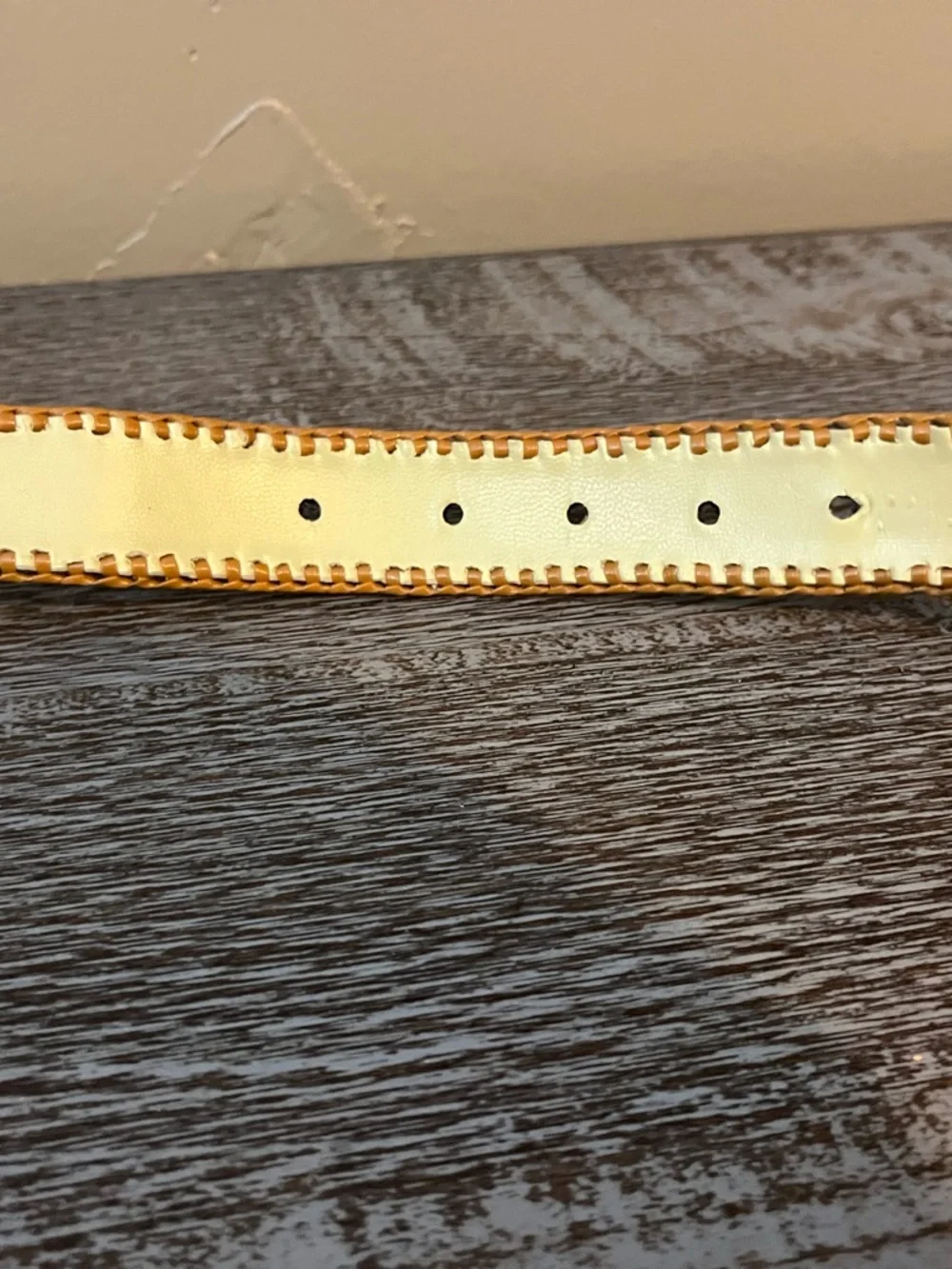 Vintage handmade Guatemalan belt 1.5 inches x 38 inches